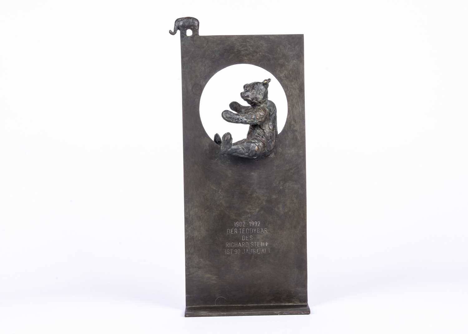 Lot 88 - A Steiff bronze of replica of the famous Giengen sculpture