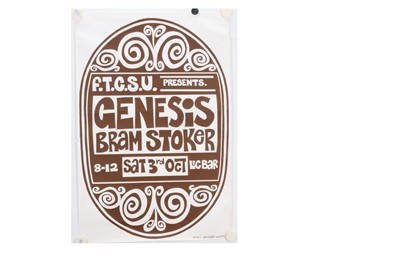 Lot 382 - Genesis Concert Poster