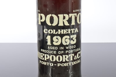 Lot 62 - One bottle of Niepoort 1963 Colheita Port