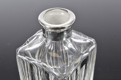 Lot 134 - A modern glass decanter and stopper