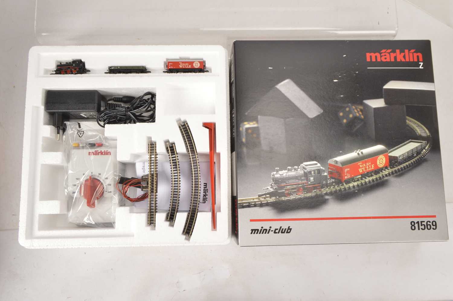 Märklin mini-club Zゲージ 8854 車両セット Lot 2 - Marklin Mini Club Z Gauge Steam Freight