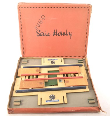 Lot 627 - Three French Hornby 0 Gauge 'Demontable' Stations (3)