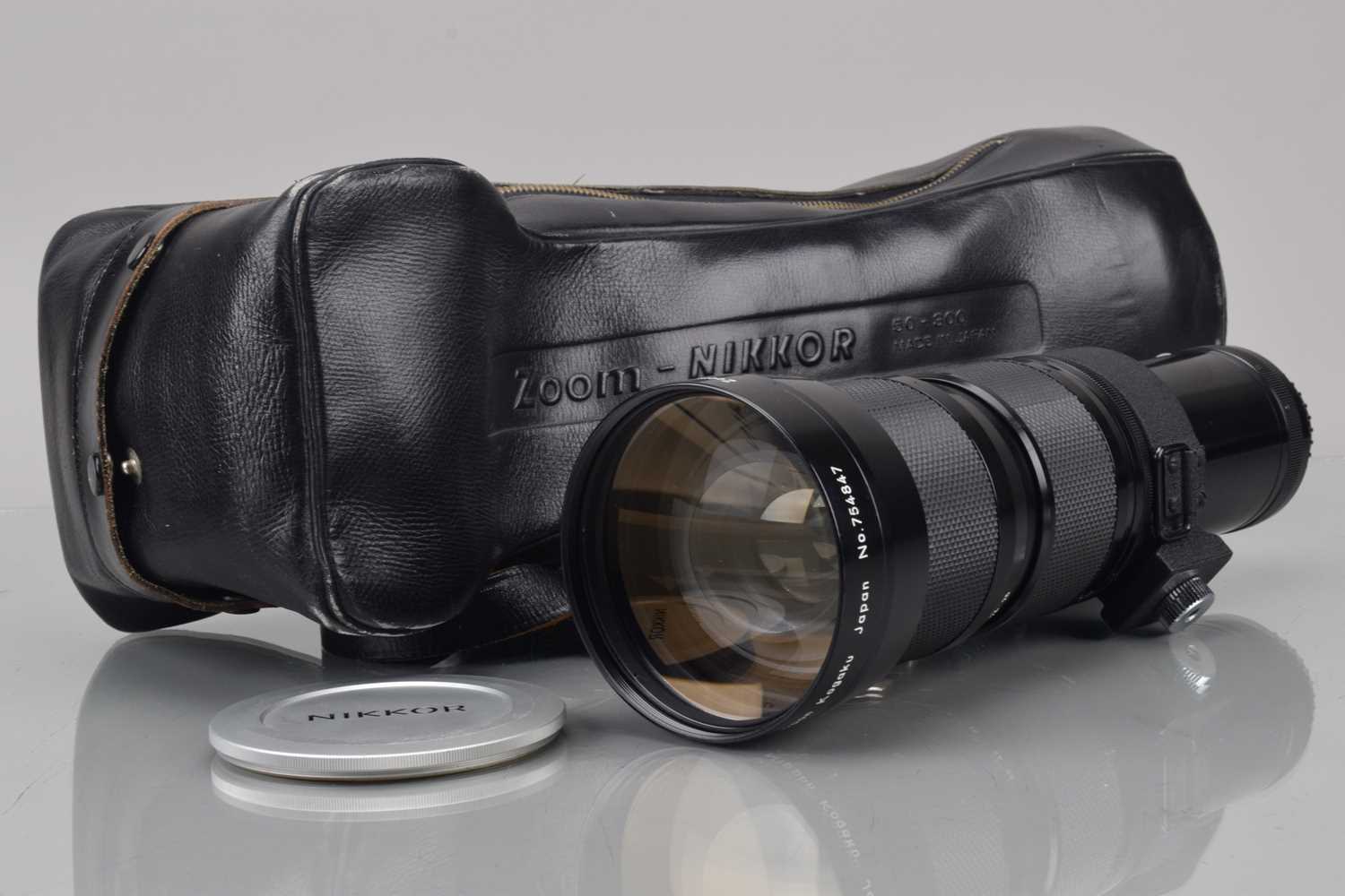 Lot 44 - A Nippon Kogaku Zoom Nikkor 50-300mm f/4.5 Non Ai Lens