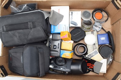 Lot 762 - Compact Cameras and Camera Related Accessories