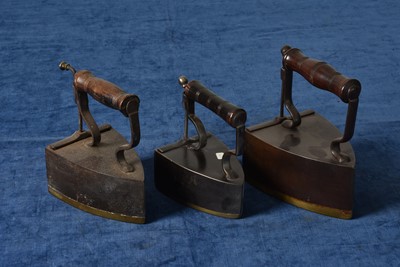 Lot 51 - Three Wilkinson Box Irons