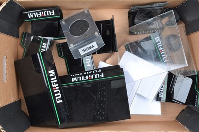 Lot 201 - A Tray of Shop Display Camera Stands
