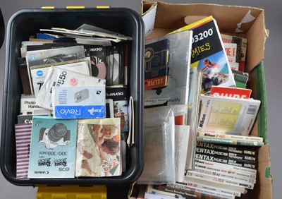 Lot 207 - Camera Related Books and Manuals