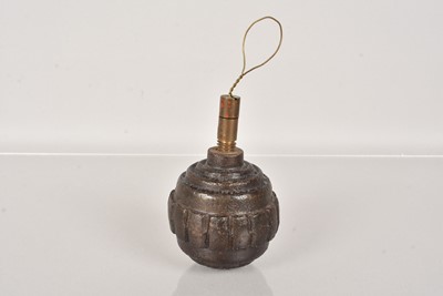 Lot 397 - An Inert WWI German Model 1915 Kugel Hand Grenade