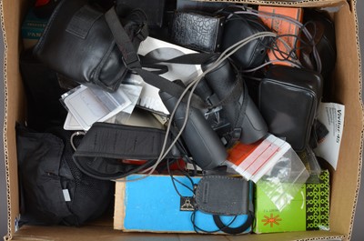 Lot 255 - A Box of Camera Related Items