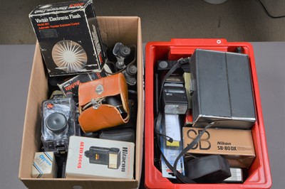 Lot 291 - Two Boxes of Camera Related Accessories