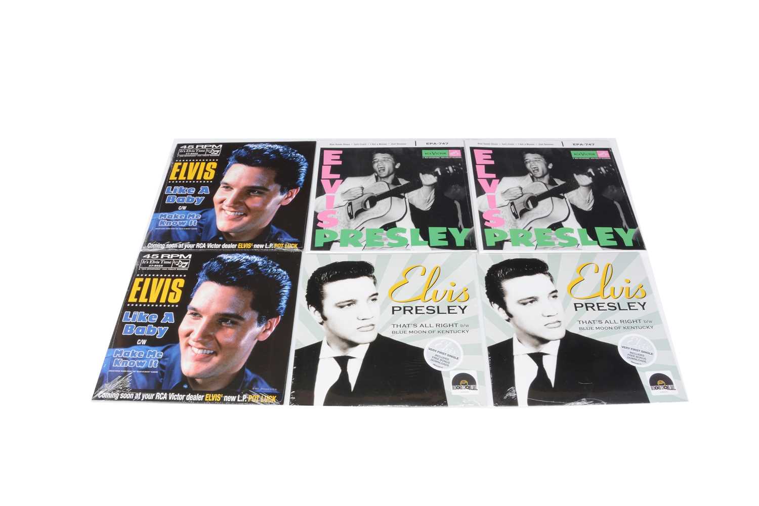 Lot 58 - Elvis Presley 7" Singles / EPs