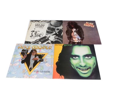 Lot 67 - Alice Cooper LPs