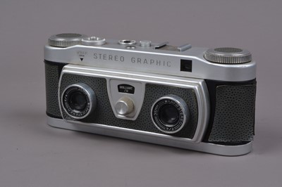 Lot 312 - A Wray Stereo Graphic Camera
