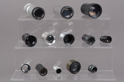 Lot 324 - A Group of Projection Lenses