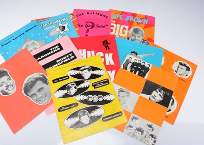 Lot 360 - Sixties Concert Programmes