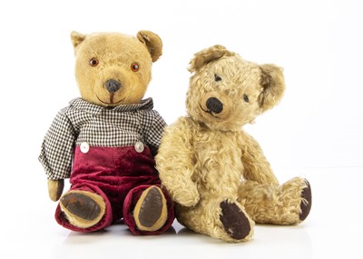 Lot 199 - Two post-war teddy bears