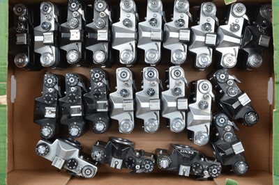 Lot 378 - A Tray of Zenit Camera Bodies