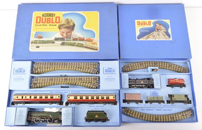 Lot 287 - Hornby-Dublo 00 Gauge 3-Rail Passenger and Goods Train Sets (2)