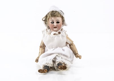 Lot 206 - A small Simon & Halbig 1079 DEP child doll