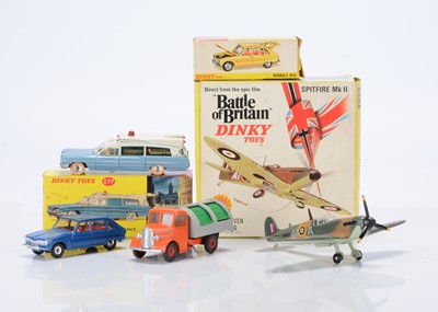 Lot 36 - Dinky Toys 719 Battle Of Britain Spitfire Mk II