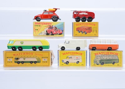 Lot 92 - A Boxed Matchbox Superfast MB-11 Volkswagen Flying Bug