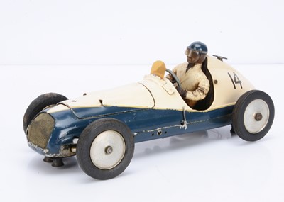 Lot 292 - A small Diesel-Engined Tether Racing Car