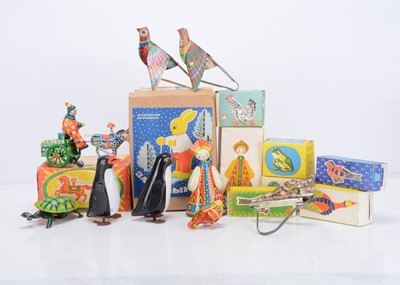 Lot 432 - Russian/USSR Tinplate Toys