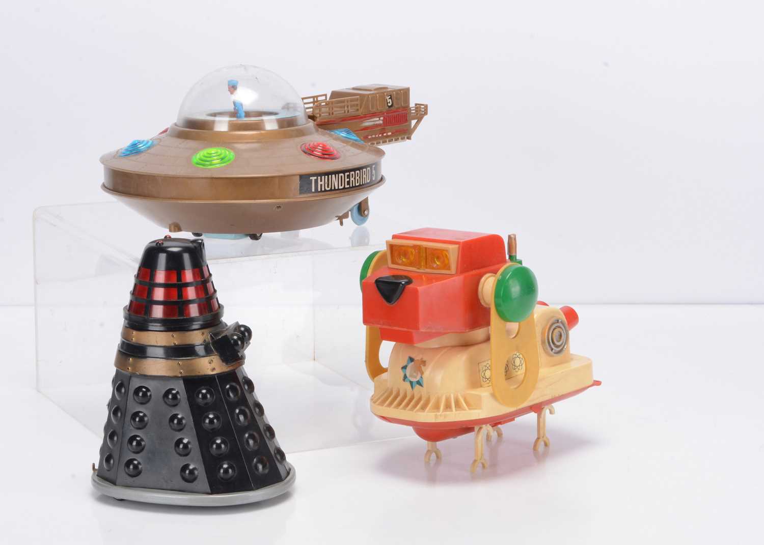 Lot 449 - Plastic Battery-Operated Space Toys