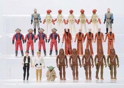 Lot 461 - Vintage Star Wars Rebel Alliance Action Figures
