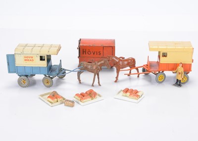 Lot 580 - Charbens bakers vans comprising HOVIS electric vehicle