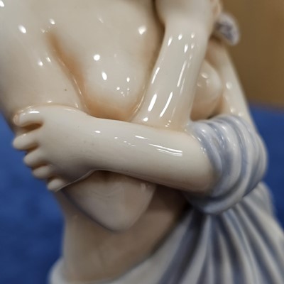 Lot 46 - A pair of Royal Worcester porcelain figures of "Sorrow & Joy" after James Hadley