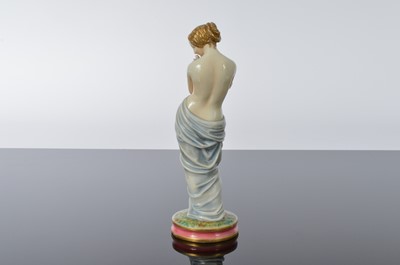Lot 46 - A pair of Royal Worcester porcelain figures of "Sorrow & Joy" after James Hadley
