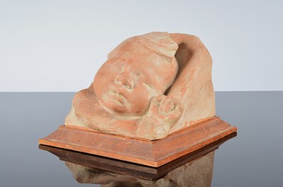 Lot 132 - Henri Vallette 1877 - 1962 French terracotta bust