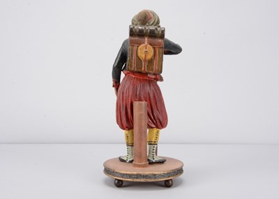 Lot 84 - A fine mid 19th century German papier-mâché Zouave foot soldier nodder