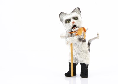 Lot 2 - A German clockwork Puss in Boots 1930s