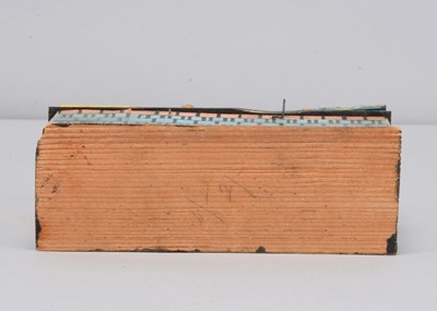 Lot 191 - A mid to late 19th century Erzgebirge small belt crank toy