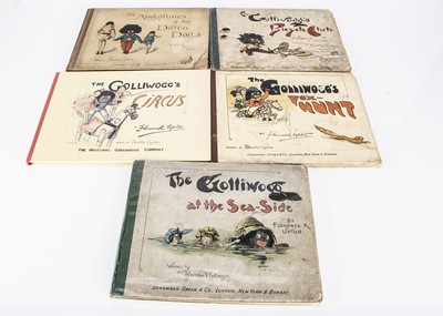 Lot 11 - Florence K Upton Golliwogg books