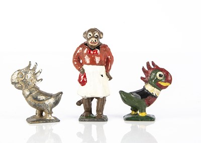 Lot 22 - Two Pixyland-Kew Bruin Boys Joey the Parrot late 1920s