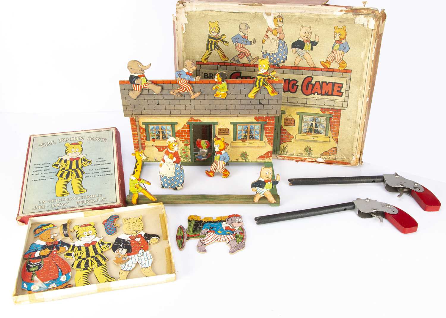 Lot 25 - Tiger Tim and the Bruin Boys toys
