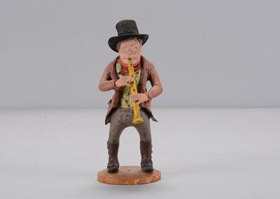 Lot 410 - A mid 19th century Sonneberg composition eight piece band