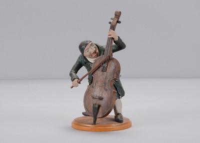 Lot 410 - A mid 19th century Sonneberg composition eight piece band