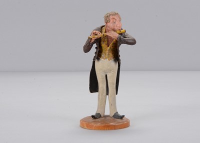 Lot 410 - A mid 19th century Sonneberg composition eight piece band