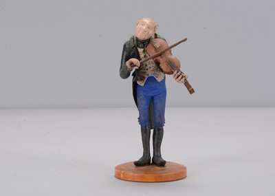 Lot 410 - A mid 19th century Sonneberg composition eight piece band