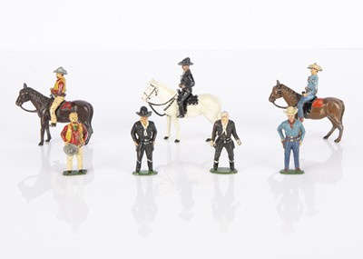 Lot 27 - Timpo hollow-cast lead Hopalong Cassidy Western Series 1950s