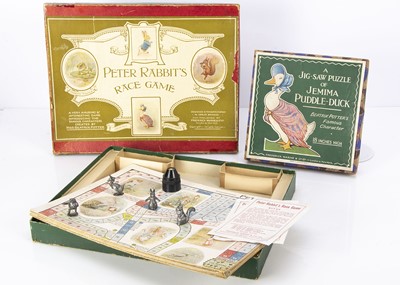 Lot 32 - A Frederick Warne & Co Ltd Peter Rabbit Race Game