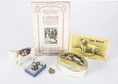 Lot 40 - Caesar the King’s dog
