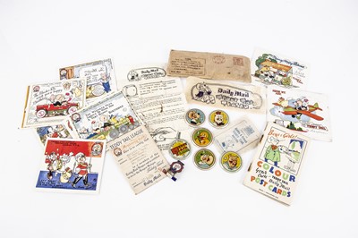 Lot 53 - Teddy Tail ephemera