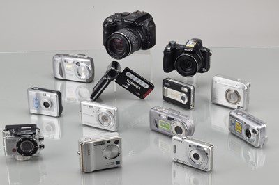 Lot 309 - Digital and Compact Digital Cameras
