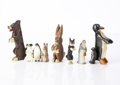 Lot 69 - Pip Squeak and Wilfred toy figures