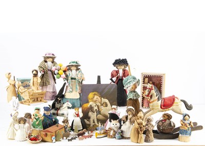 Lot 229 - Five Bermades paper dolls